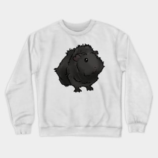 Black Abyssinian Guinea Pig Crewneck Sweatshirt